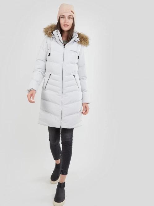 Fundango Puppis Padded Jacket damski kurtka zimowa piasek 4