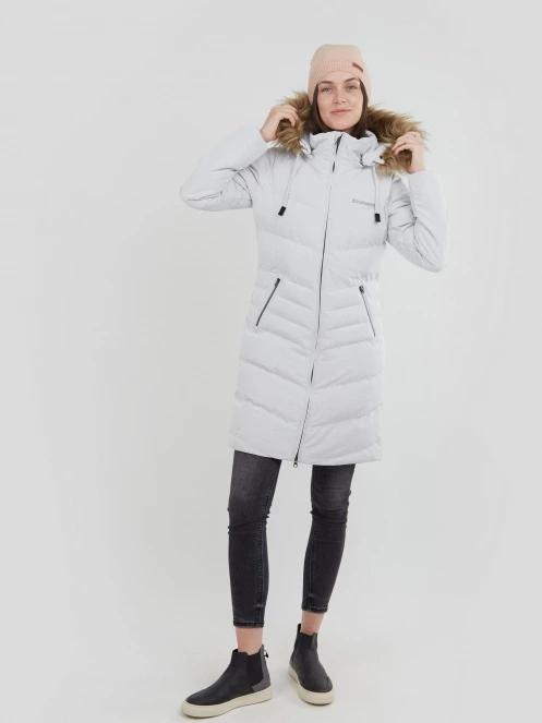 Fundango Puppis Padded Jacket damski kurtka zimowa piasek 5
