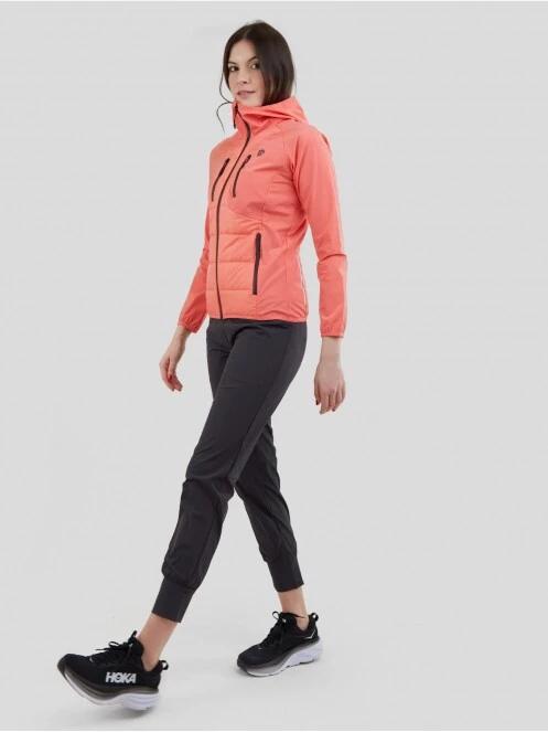 Fundango Mina Hybrid jacket damski kurtka softshell pomarańczowy 4