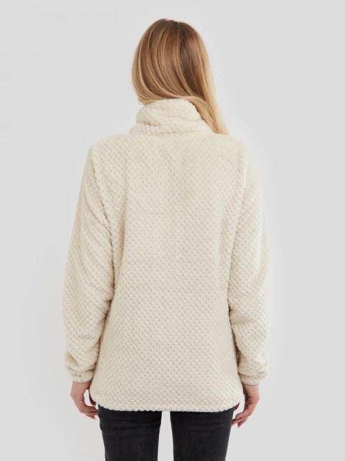 Fundango Shiren Fleece Jacket damski bluza z polaru piasek 4