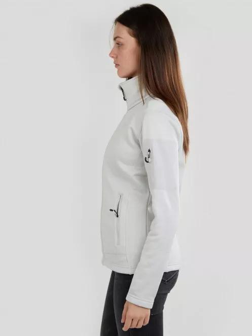 Fundango Antila Fleece Jacket damski bluza z polaru biały 4