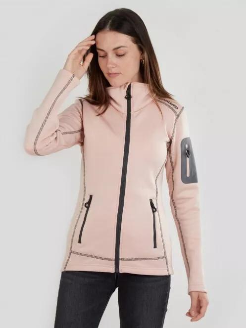 Fundango Antila Fleece Jacket damski bluza z polaru różowy 2