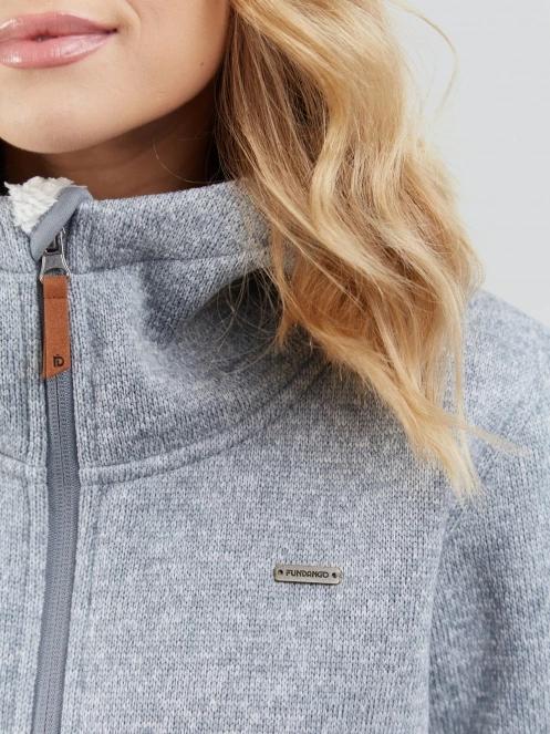 Fundango Ara Fleece Jacket damski bluza z polaru szary 6