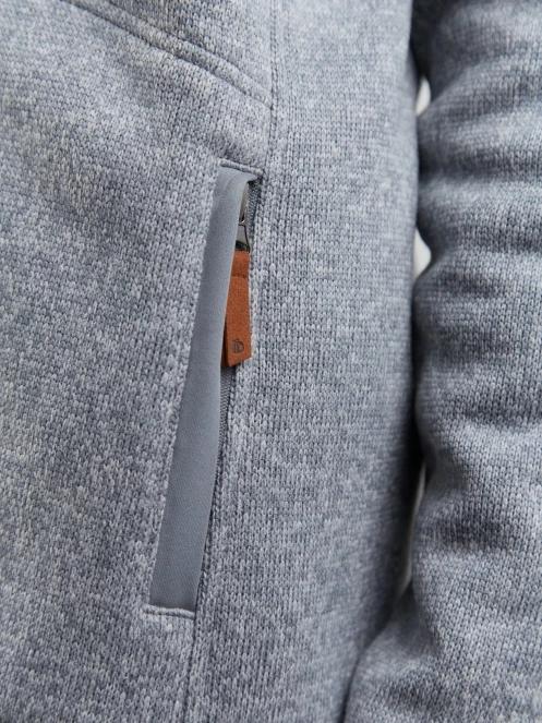 Fundango Ara Fleece Jacket damski sweter z kapturem szary 7