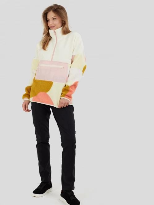 Fundango Riva Hybrid Pullover damski hybrydowa warstwa pośrednia wielokolorowy 4