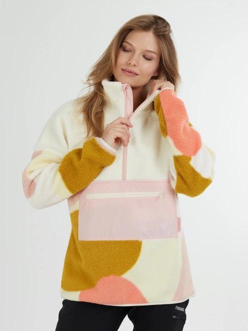 Fundango Riva Hybrid Pullover damski hybrydowa warstwa pośrednia wielokolorowy 6