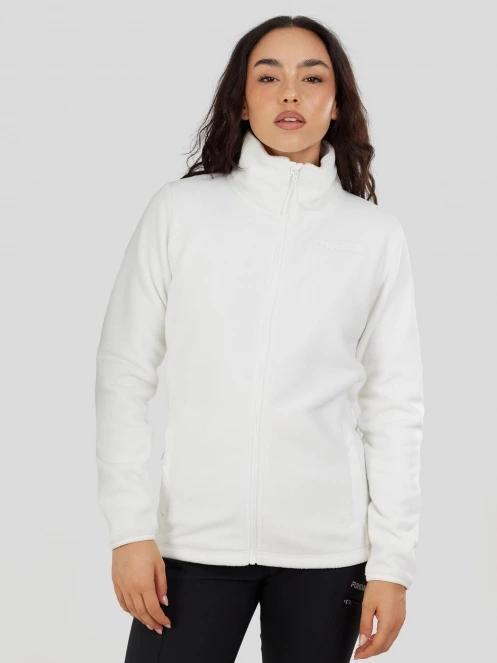 Fundango Serena Fleece Jacket damski bluza z polaru biały 5