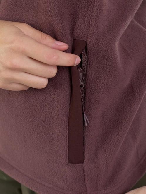 Fundango Serena Fleece Jacket damski bluza z polaru fiolet 9