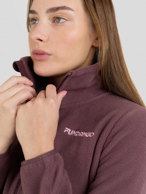 Fundango Serena Fleece Jacket damski bluza z polaru fiolet 10