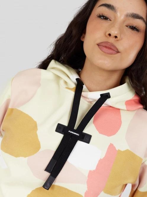 Fundango Challenger Pullover damski sweter z kapturem wielokolorowy 6