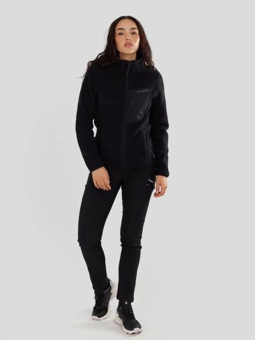 Fundango Shiloh Fleece Jacket damski bluza z polaru czarny 4