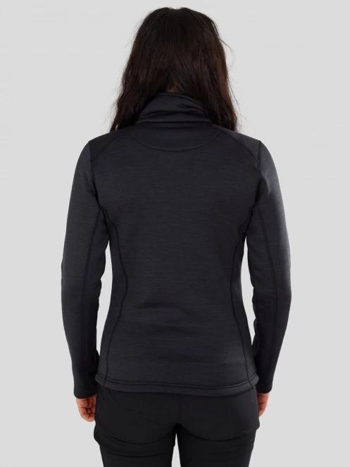 Fundango Antilles Melange Jacket damski bluza z polaru czarny 3