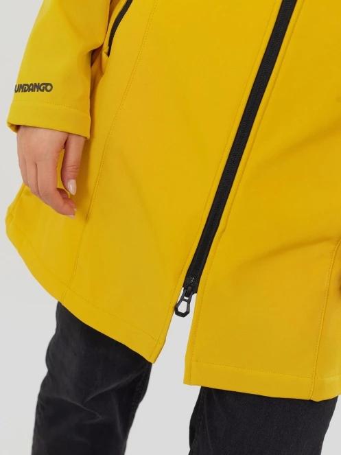 Fundango Wichita Softshell Jacket damski kurtka softshell żółty 7