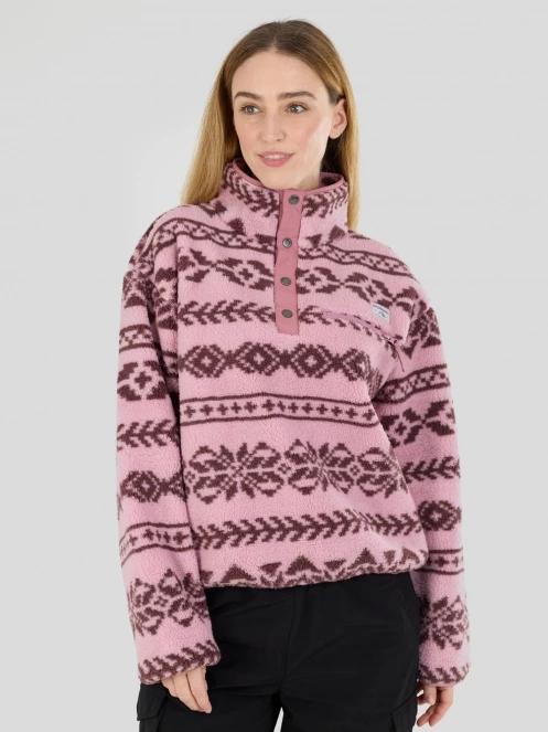 Fundango Pacha Fleece Jacket damski bluza z polaru różowy 2