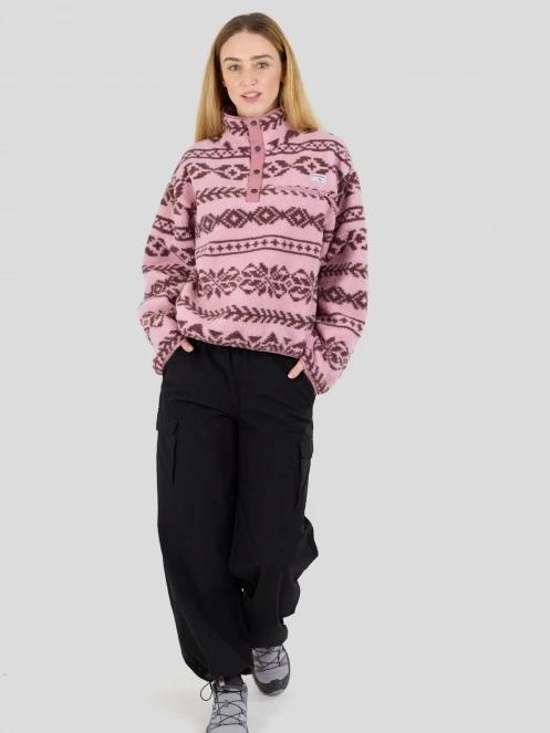 Fundango Pacha Fleece Jacket damski bluza z polaru różowy 4