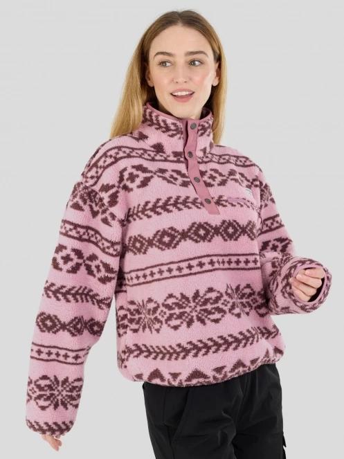 Fundango Pacha Fleece Jacket damski bluza z polaru różowy 6