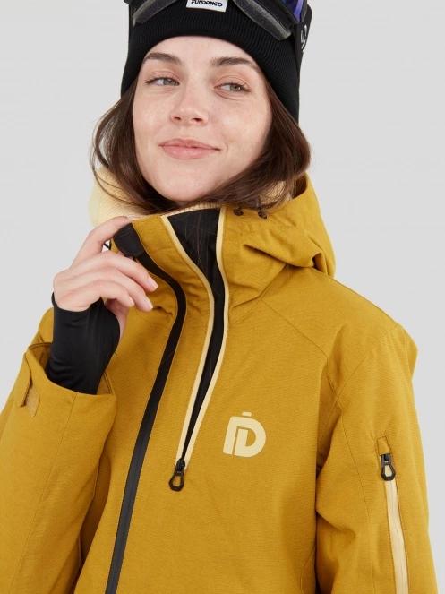 Fundango Nashua Allmountain Jacket damski kurtka narciarska brąz 6
