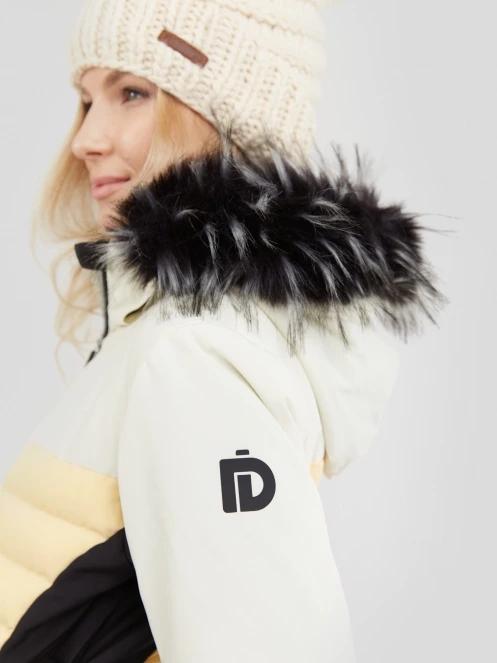 Fundango Salina Padded Jacket damski pikowana kurtka narciarska żółty 7