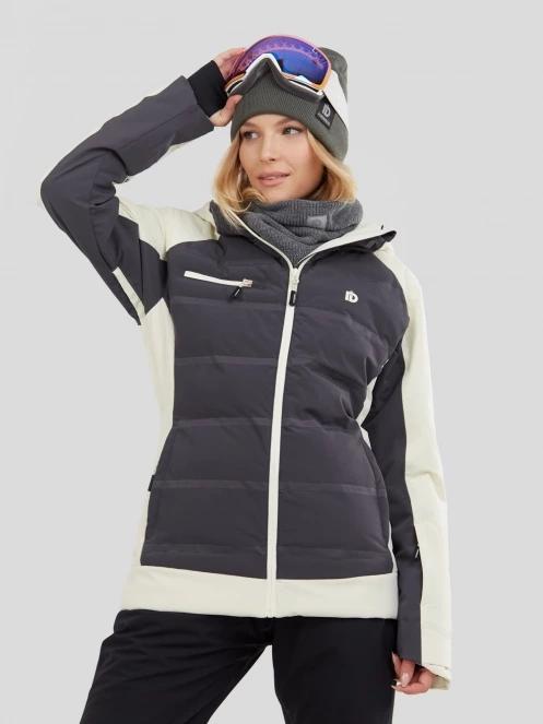 Fundango Medina Padded Jacket damski pikowana kurtka narciarska czarny 4