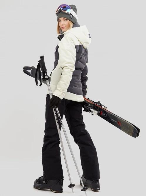 Fundango Medina Padded Jacket damski pikowana kurtka narciarska czarny 6