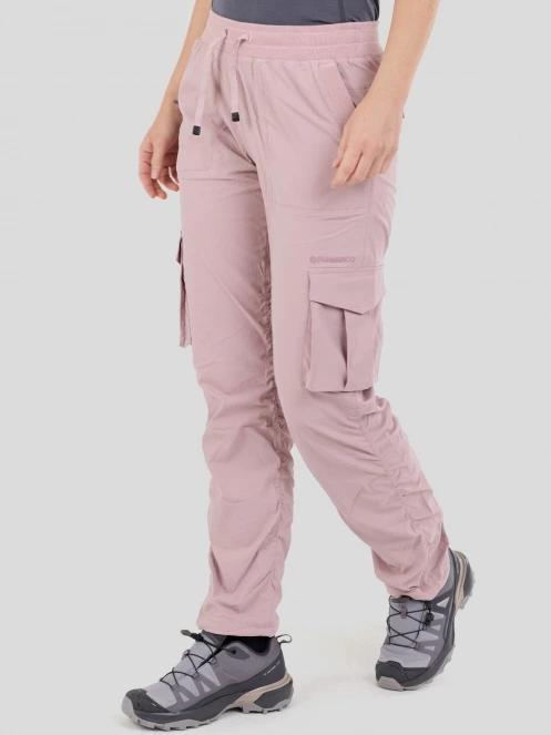 Fundango Finley Cargo Pants damski spodnie turystyczne różowy 2