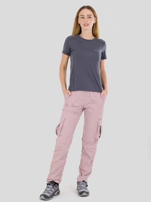 Fundango Finley Cargo Pants damski spodnie turystyczne różowy 4