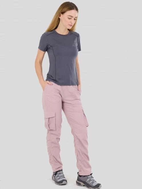 Fundango Finley Cargo Pants damski spodnie turystyczne różowy 5