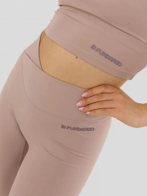 Fundango Bloom Leggings damski leggingsy różowy 7