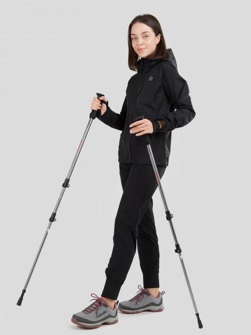 Fundango Piora Waterproof Jacket damski plaszcz przeciwdeszczowy czarny 4
