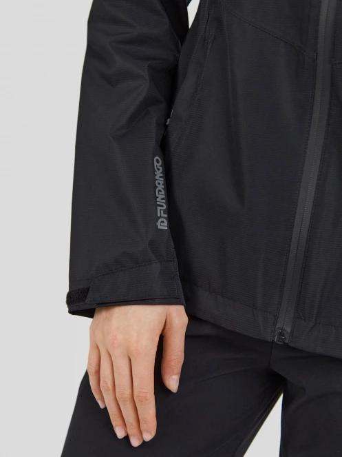 Fundango Piora Waterproof Jacket damski plaszcz przeciwdeszczowy czarny 7