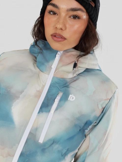 Fundango Pumila Padded Jacket damski pikowana kurtka narciarska wielokolorowy 8