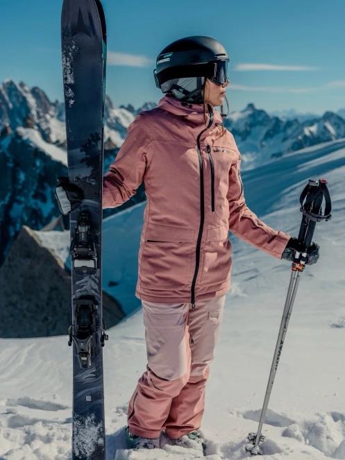 Fundango Poplar ECO Jacket damski kurtka narciarska różowy 11