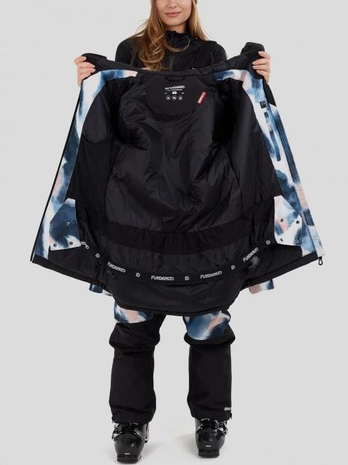 Fundango Poplar ECO Jacket damski kurtka narciarska ciemnoniebieski 5