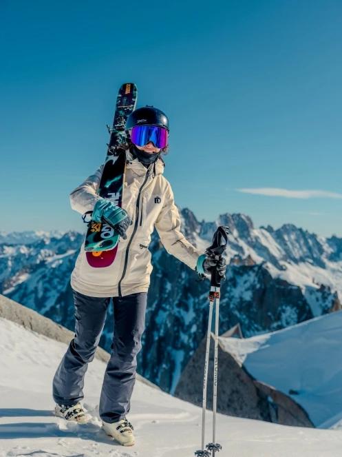 Fundango Pemberton ECO Allmountain Jacket damski kurtka narciarska biały 10