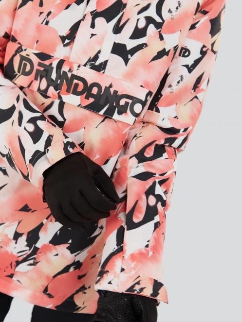 Fundango Birch ECO Logo Anorak damski kurtka narciarska różowy 9