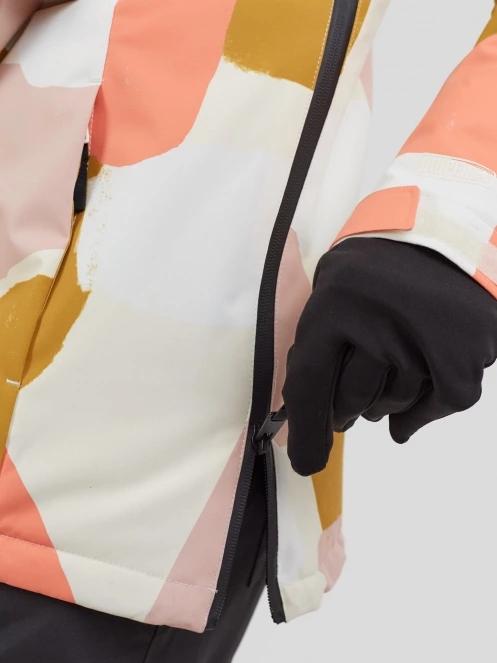 Fundango Birch ECO Logo Anorak damski kurtka żółty 10