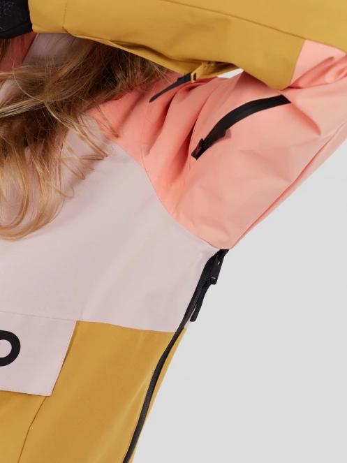 Fundango Birch ECO Logo Anorak damski kurtka różowy 10