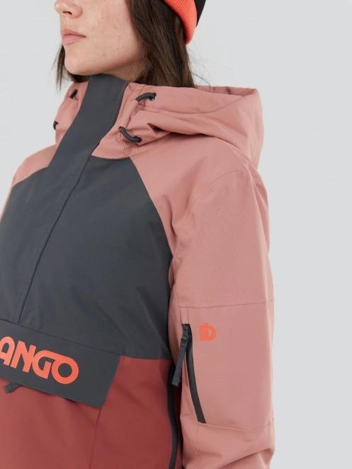 Fundango Birch ECO Logo Anorak damski kurtka różowy 8
