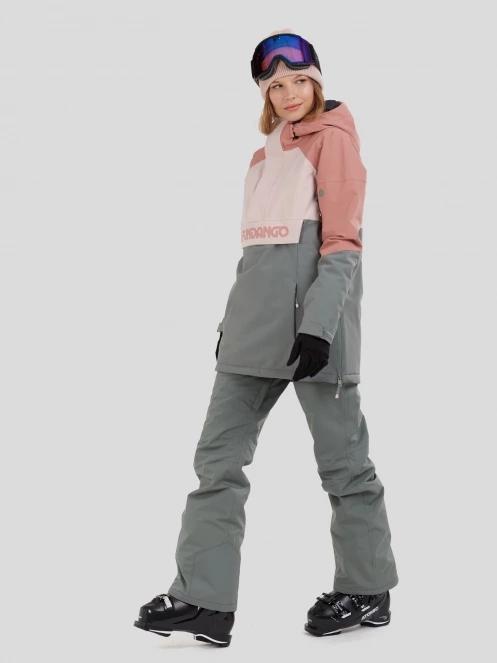 Fundango Birch ECO Logo Anorak damski kurtka zielony 4