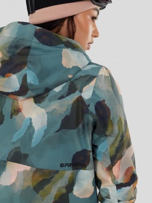 Fundango Birch ECO Logo Anorak damski kurtka zielony 6