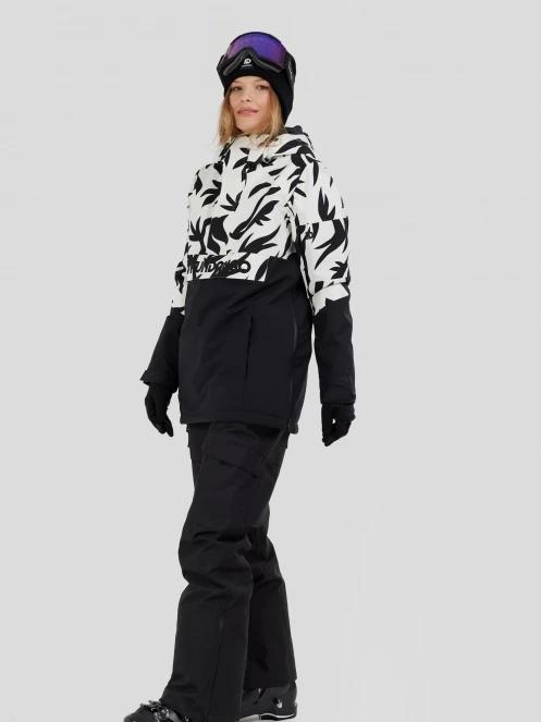 Fundango Birch ECO Logo Anorak damski kurtka czarny 6