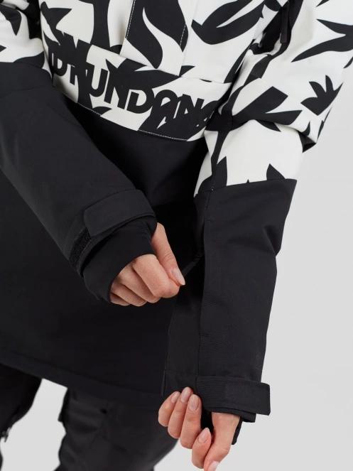 Fundango Birch ECO Logo Anorak damski kurtka czarny 8