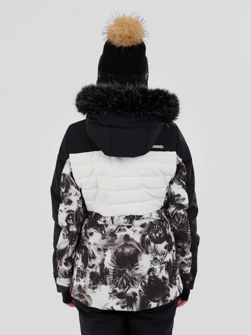 Fundango Salina Padded Jacket damski pikowana kurtka narciarska biały 3