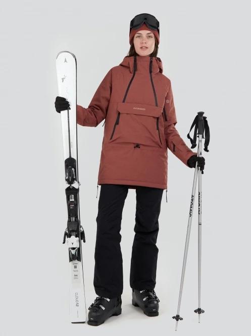 Fundango Hooper ECO Anorak damski kurtka narciarska różowy 4