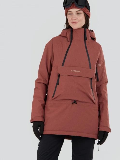 Fundango Hooper ECO Anorak damski kurtka narciarska różowy 5