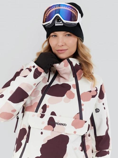 Fundango Hooper ECO Anorak damski kurtka narciarska różowy 6