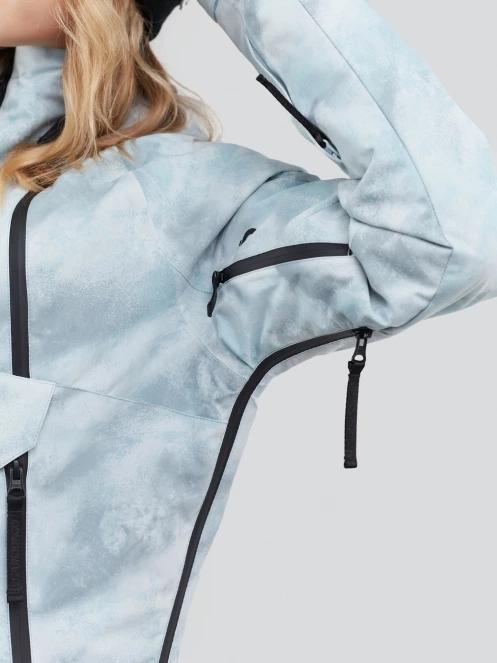 Fundango Hooper ECO Anorak damski kurtka narciarska jasnoniebieski 7