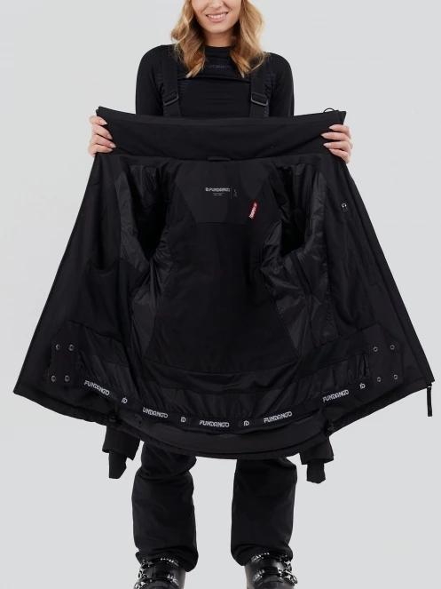 Fundango Punch Padded Jacket damski kurtka narciarska czarny 5