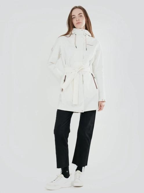 Fundango Regina II Waterproof Trench Jacket damski plaszcz przeciwdeszczowy piasek 4