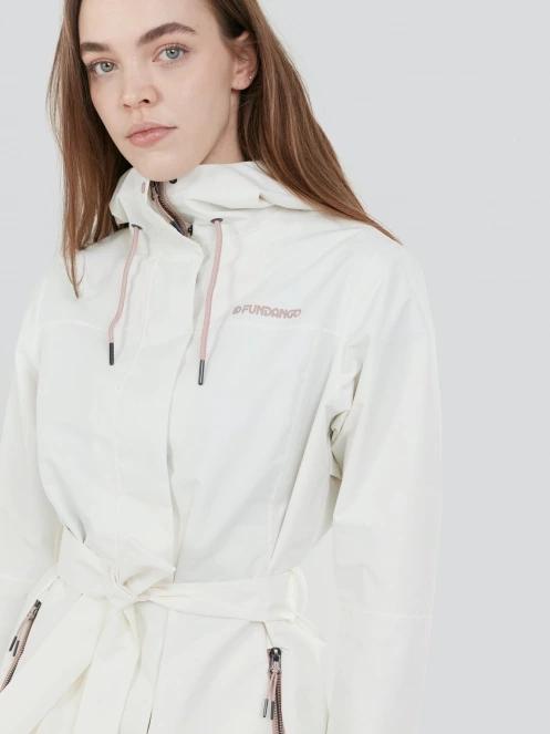 Fundango Regina II Waterproof Trench Jacket damski plaszcz przeciwdeszczowy piasek 6